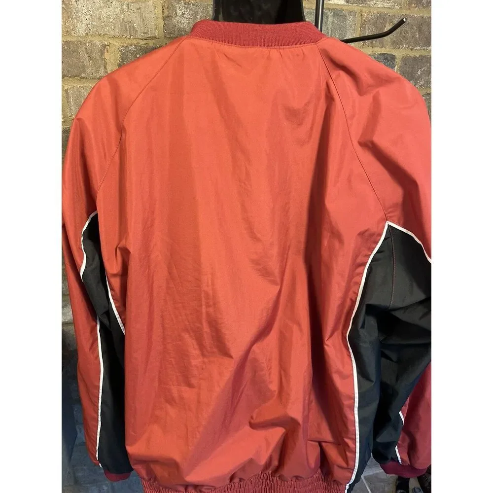 Vintage Alabama‎ Crimson Tide Lined Pullover Starter Pullover Windbreaker Zip